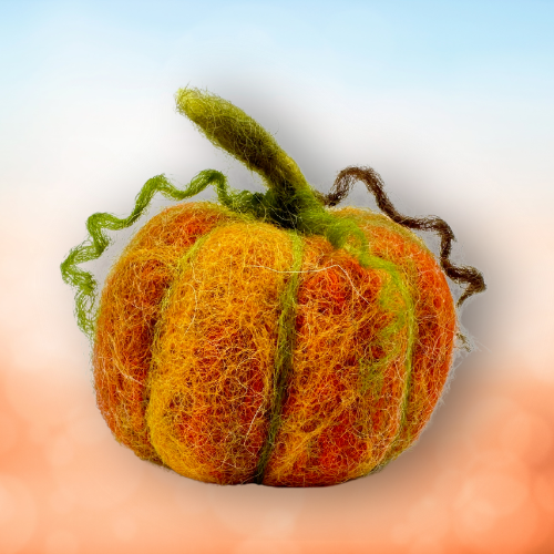 Plump Pumpkins Felting Kit