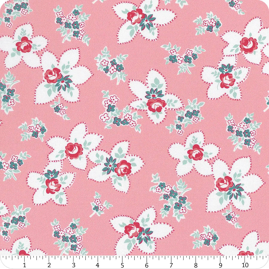 Precious Petites Pink 108" Wide Quilt Backing Fabric