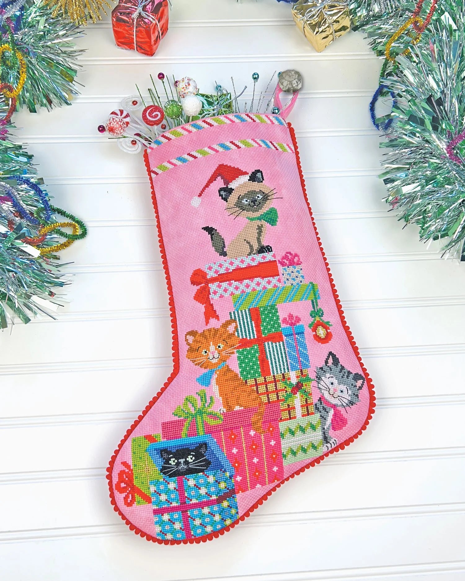 Purrfect Presents Cross Stitch Pattern by Satsuma Street