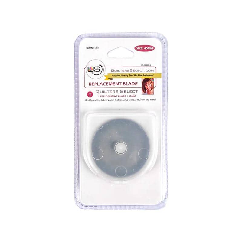 Quilters Select 45mm Rotary Blade Replacements 1pk