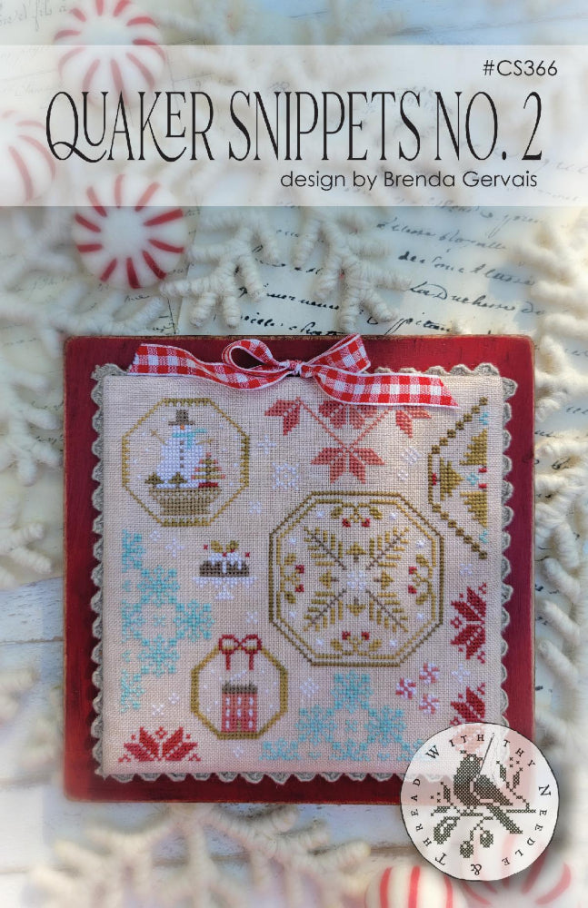 Quaker Snippets No. 2 by Brenda Gervais With Thy Needle & Thread