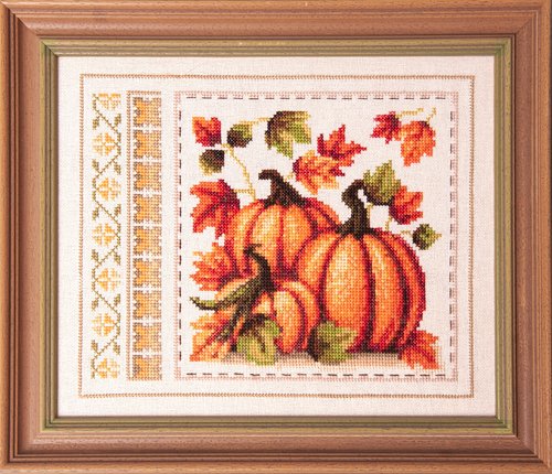 Rich Autumn Harvest - Samplers and Primitives