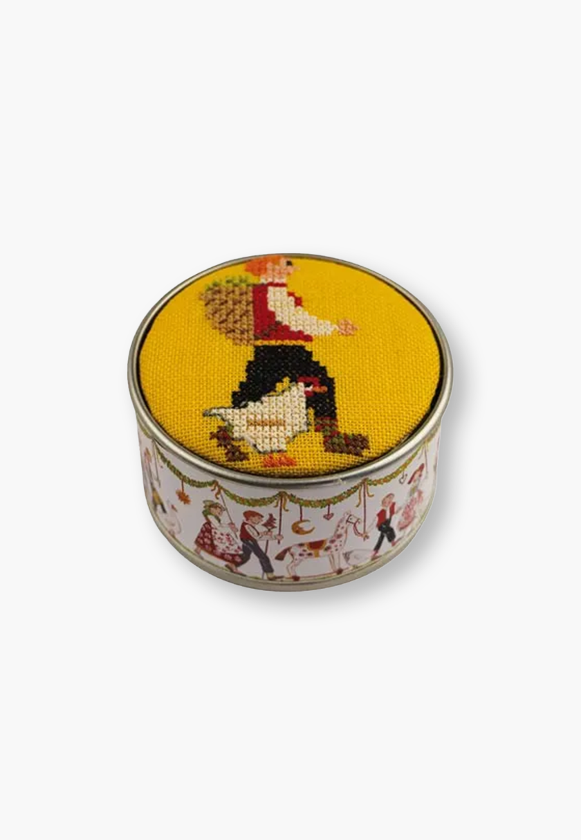 MAISON SAJOU – Kit per il punto croce della vendemmiatrice alsaziana – Principiante