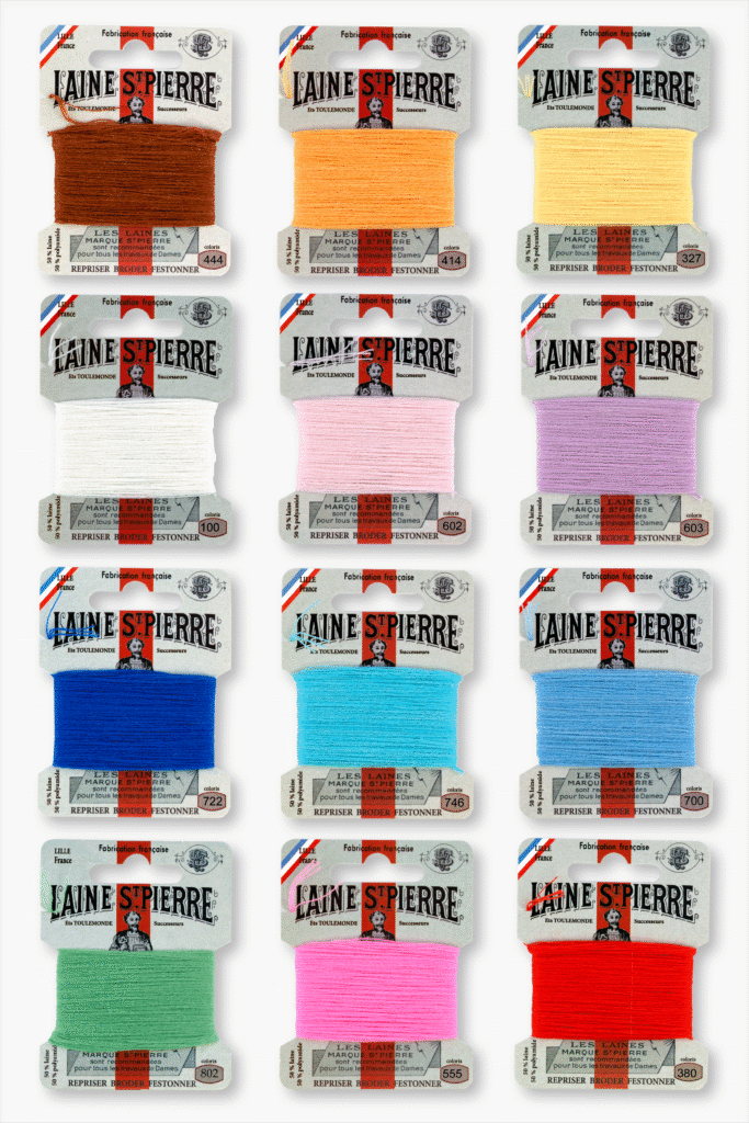 Maison Sajou – Laine Saint-Pierre – Floss Box of 12 Spring Colours