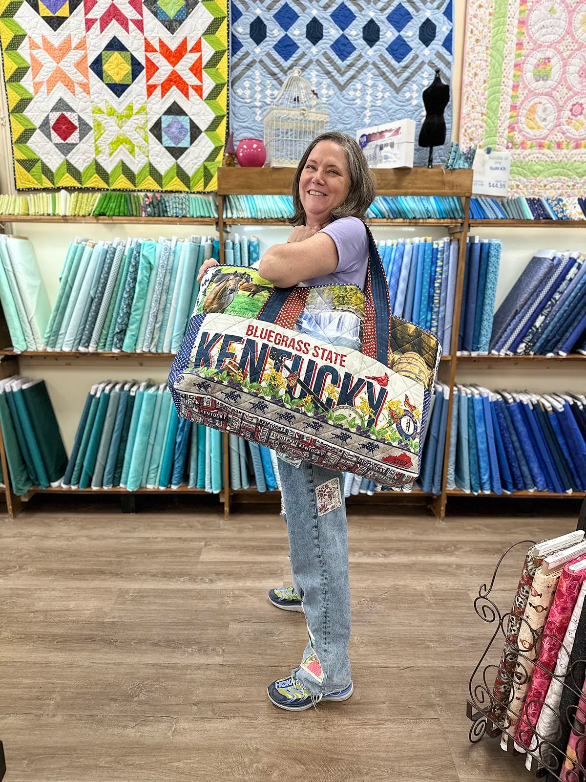 KY TN Shop Hop Mega Tote Bag Pattern