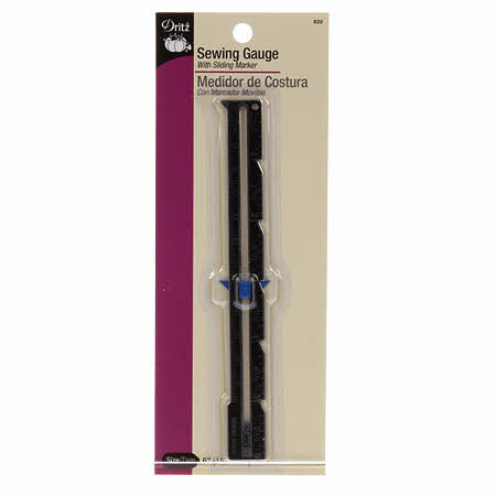 Sewing Gauge with Metrics - 6 Inch