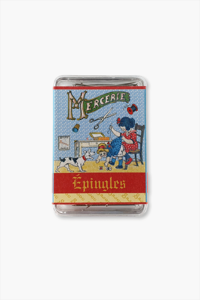 Maison Sajou – Sewing Pins – Extra Fine No. 4 – Girl Sewing Box