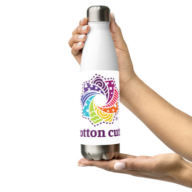 Cotton Cuts - Stainless Steel Water Bottle