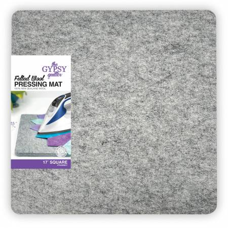 WOOL PRESSING MAT - 17" X 17" - GYPSY QUILTER