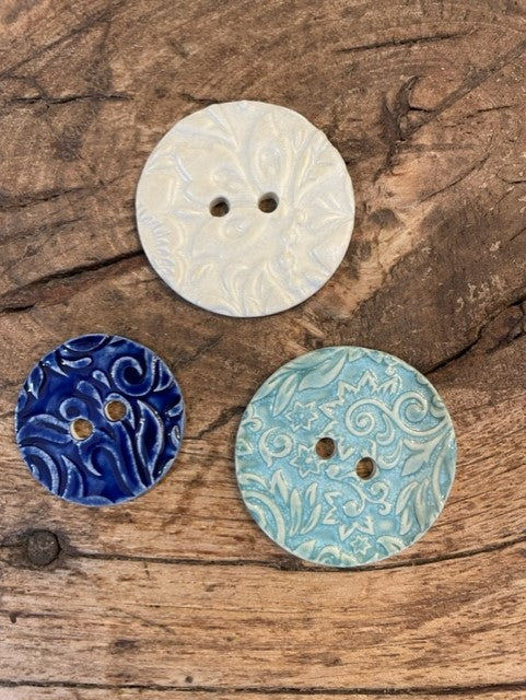 Handmade Ceramic Buttons