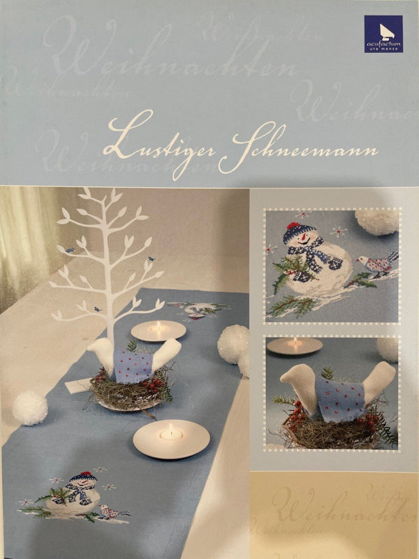 Acufactum Cross Stitch Pattern: Snowman