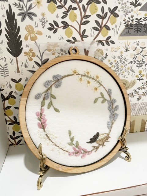 Round Wooden 5" Frame