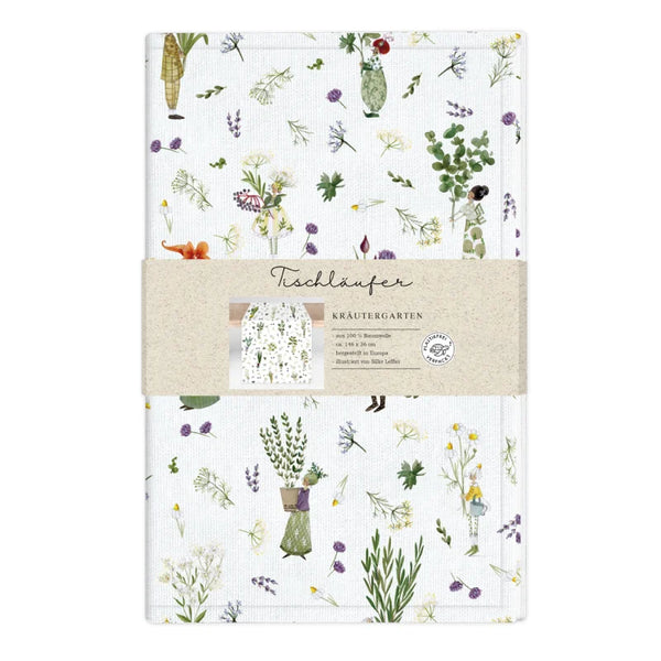 Tablerunner Herb Garden