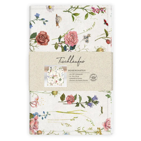 Tablerunner Rose Garden