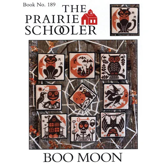Boo Moon -The Prairie Schooler - Cross Stitch Pattern