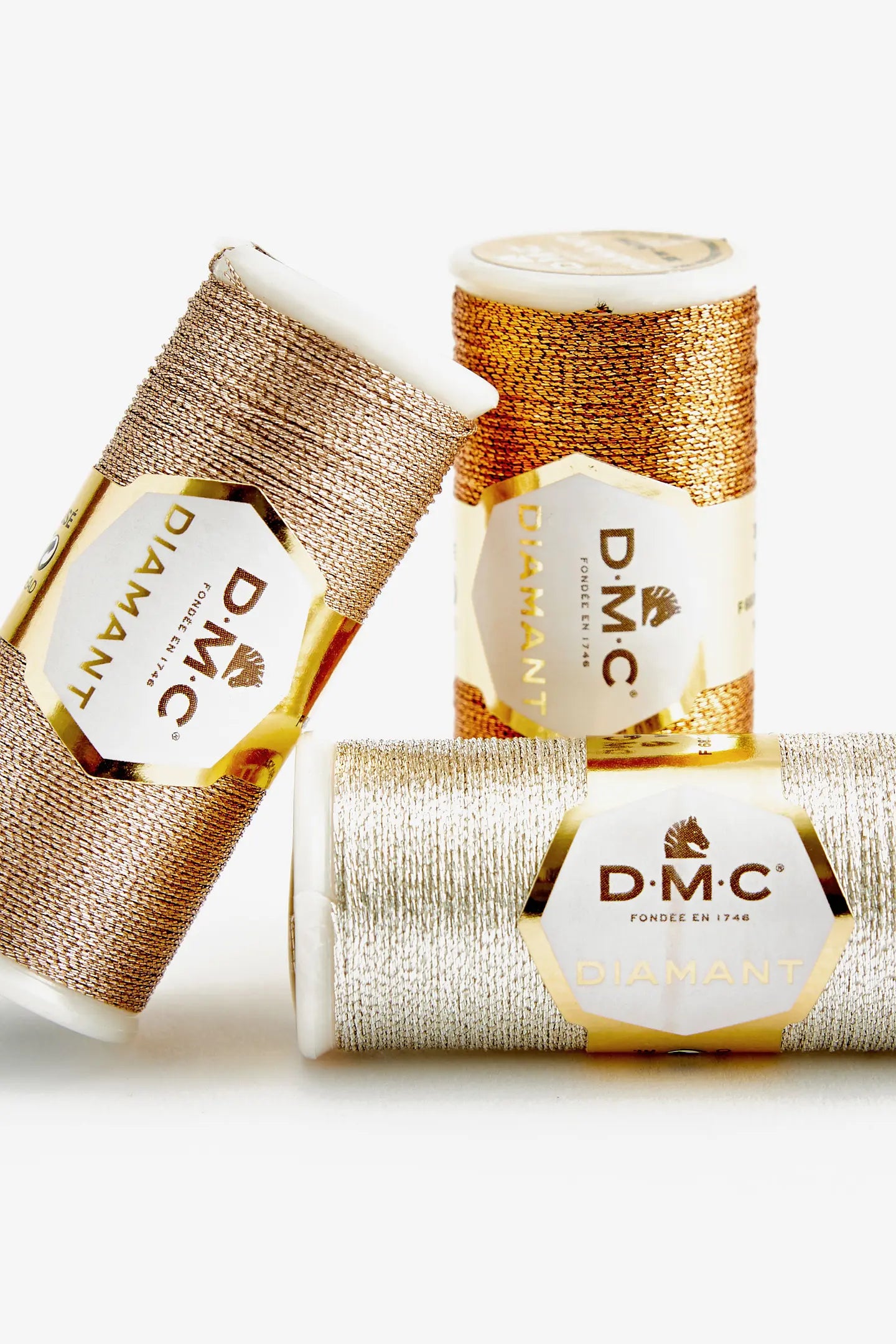 DMC Diamant Metallic Needlework Thread 35m