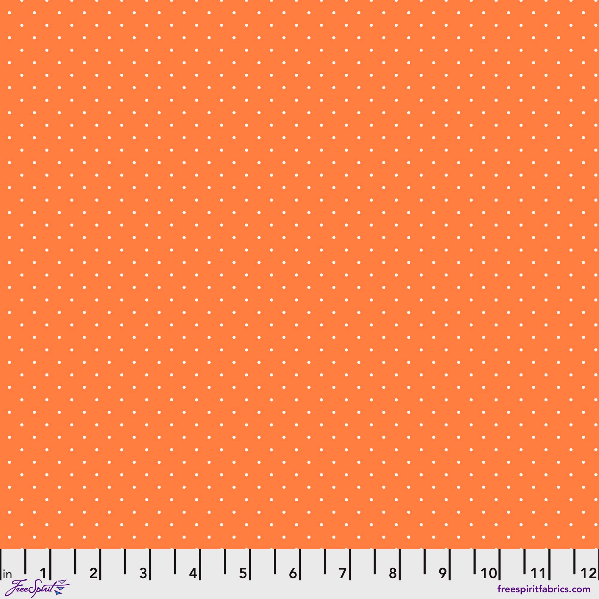 Tula's True Colors PWTP185.PEACHY Tiny Dots