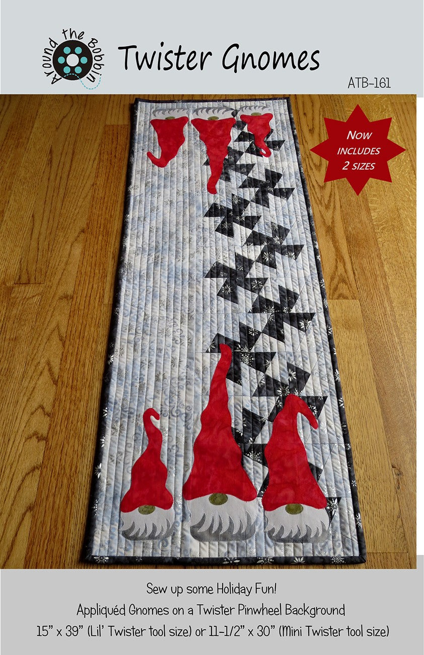 Twister Gnomes Table Runner