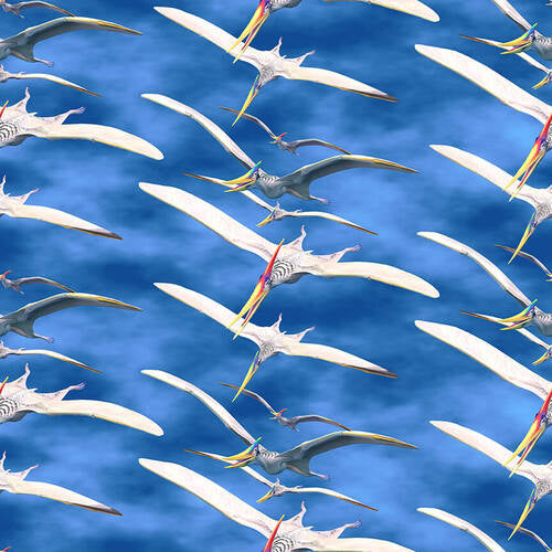 Tyranno-Chorus 1548-77 Blue Flying Pteranodons