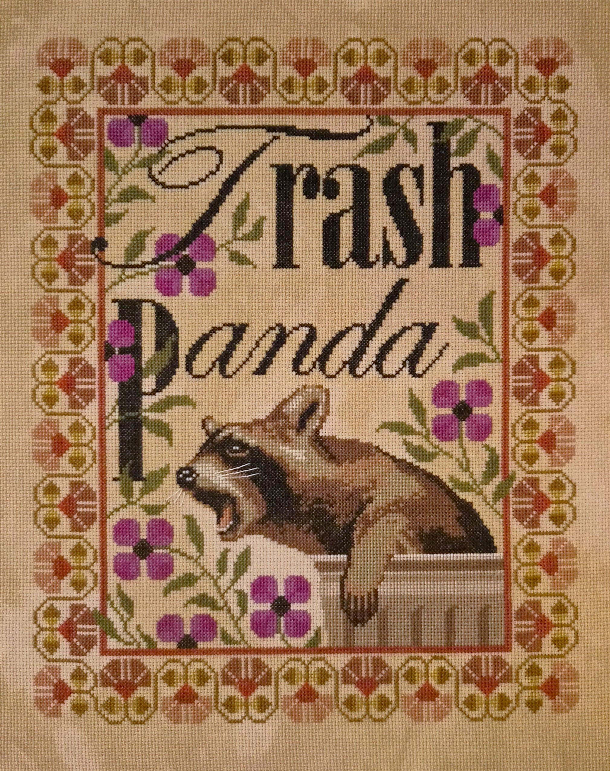 Trash Panda by The Artsy Housewife