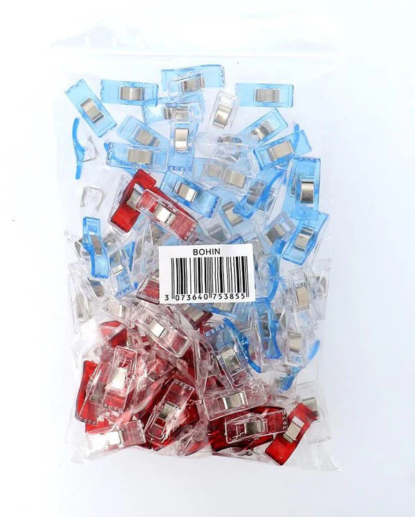 Bohin Wonder Clips 100 pk 1" x 1/2"