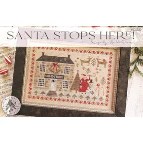 Santa Stops Here! by Brenda Gervais {With Thy Needle and Thread}