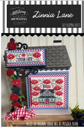 Zinnia Lane - Blooming Roots Series - Stitching With the Housewives
